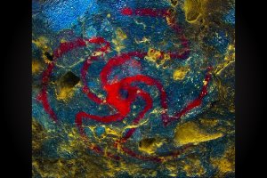 DStretch Pinwheel pictograph 